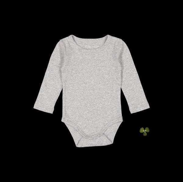 the-long-sleeve-onesie-heather Lovely Littles - Sophia's StyleLong Sleeve Onesie-1